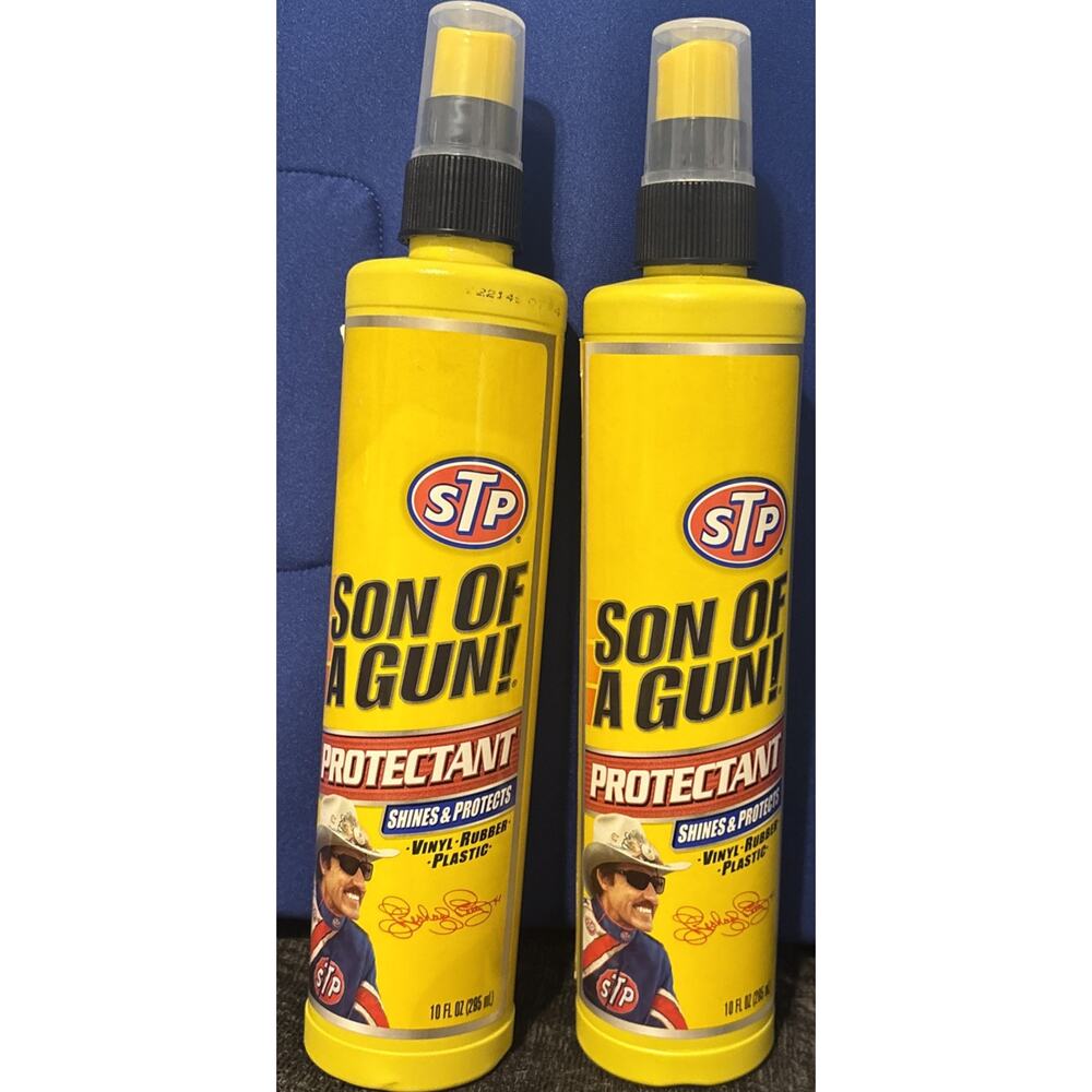 STP Son Of A Gun Protection Vinyl-Rubber-Plastic NEW LOT OF 2